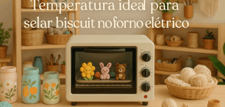 Qual a Temperatura Ideal para Selar Peças de Biscuit no Forno Elétrico